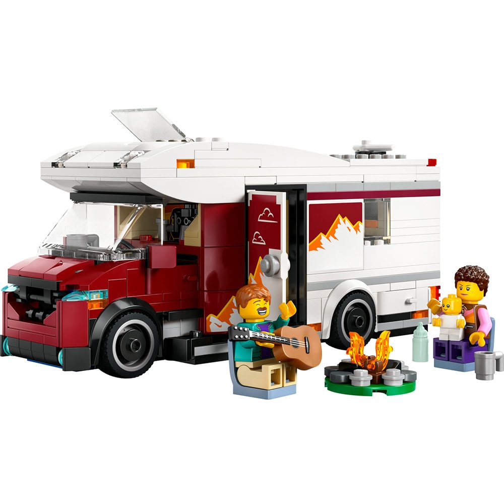 LEGO City:  Rulota pentru aventuri de vacanta 60454, 6 ani+, 385 piese