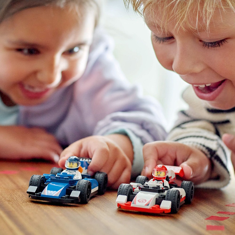 LEGO City: Masini de curse F1 Williams Racing si Haas F1 60464, 4 ani+, 92 piese