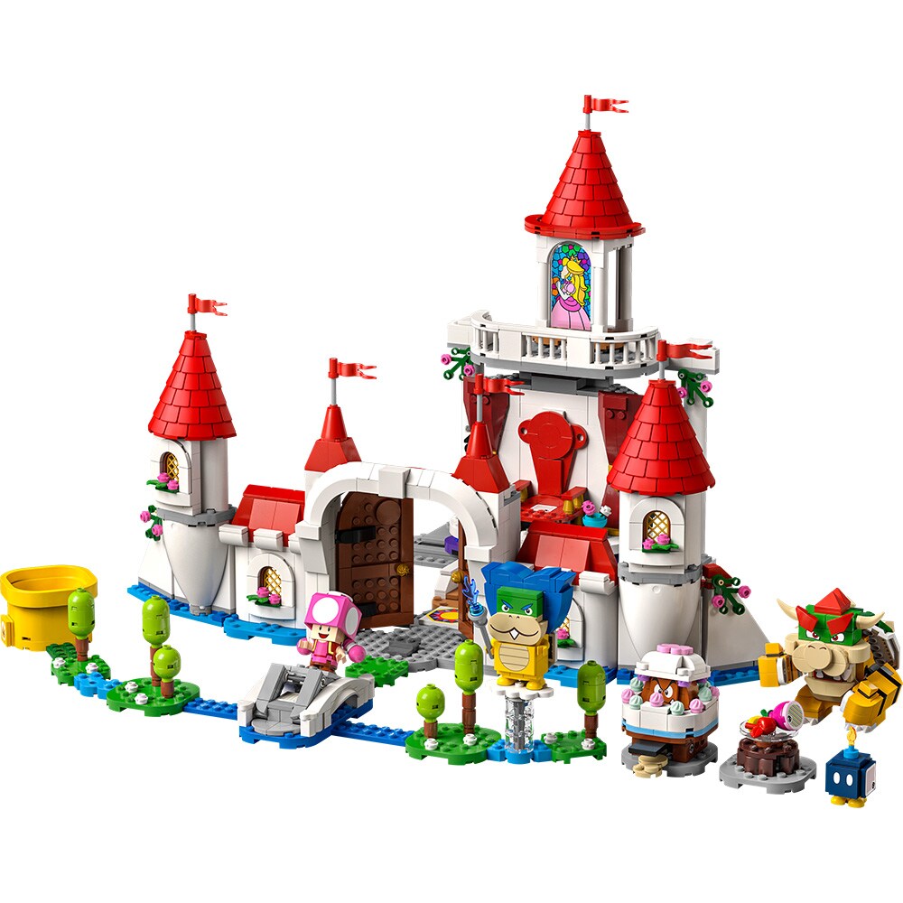 LEGO Super Mario: Set de extindere Castelul lui Peach 71408, 8 ani+, 1216 piese
