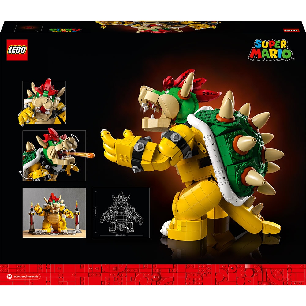 LEGO Super Mario: Bowser cel Maret 71411, 18 ani+, 2807 piese