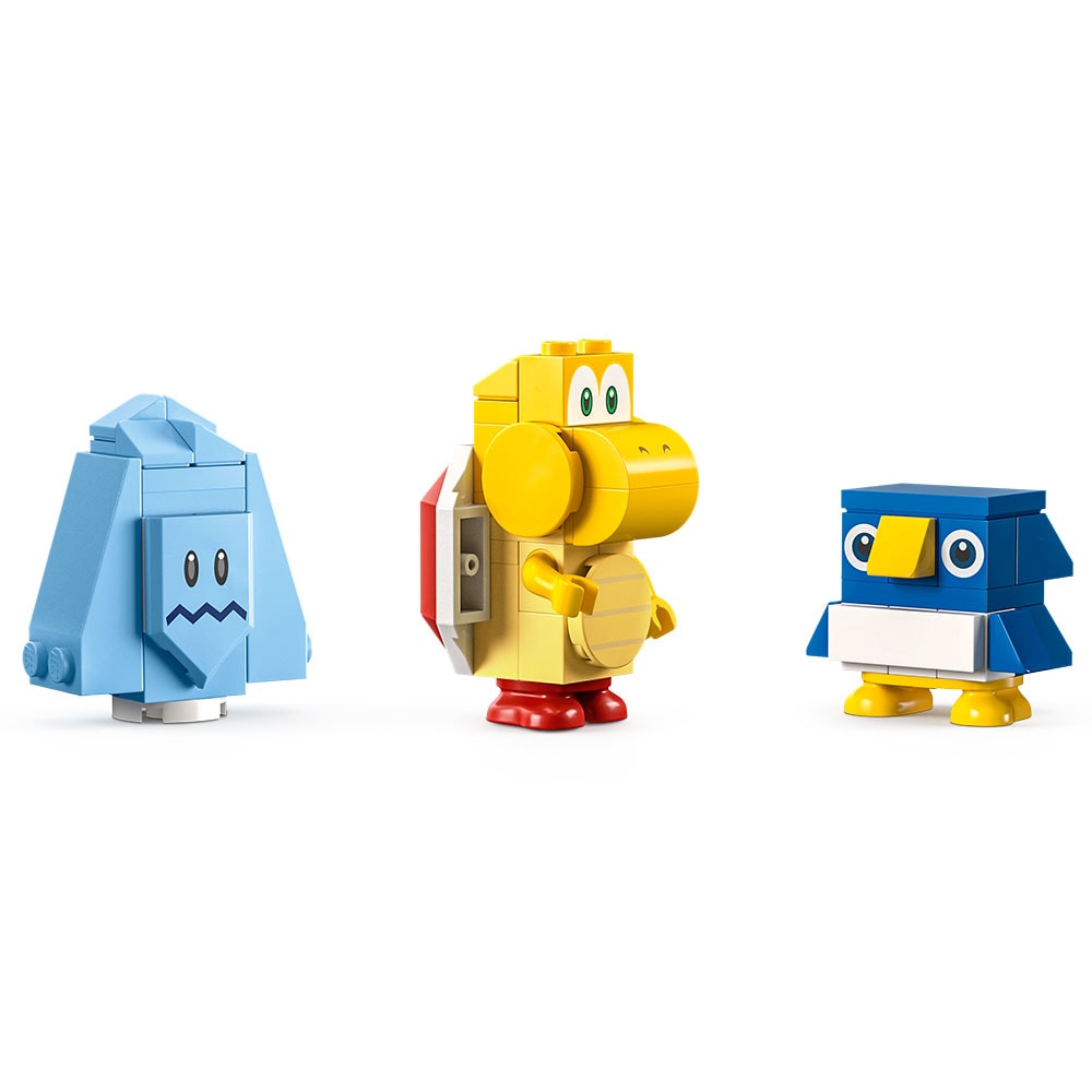 LEGO Super Mario: Set de extindere Morsel si aventura lui in zapada 71417, 7 ani+, 567 piese