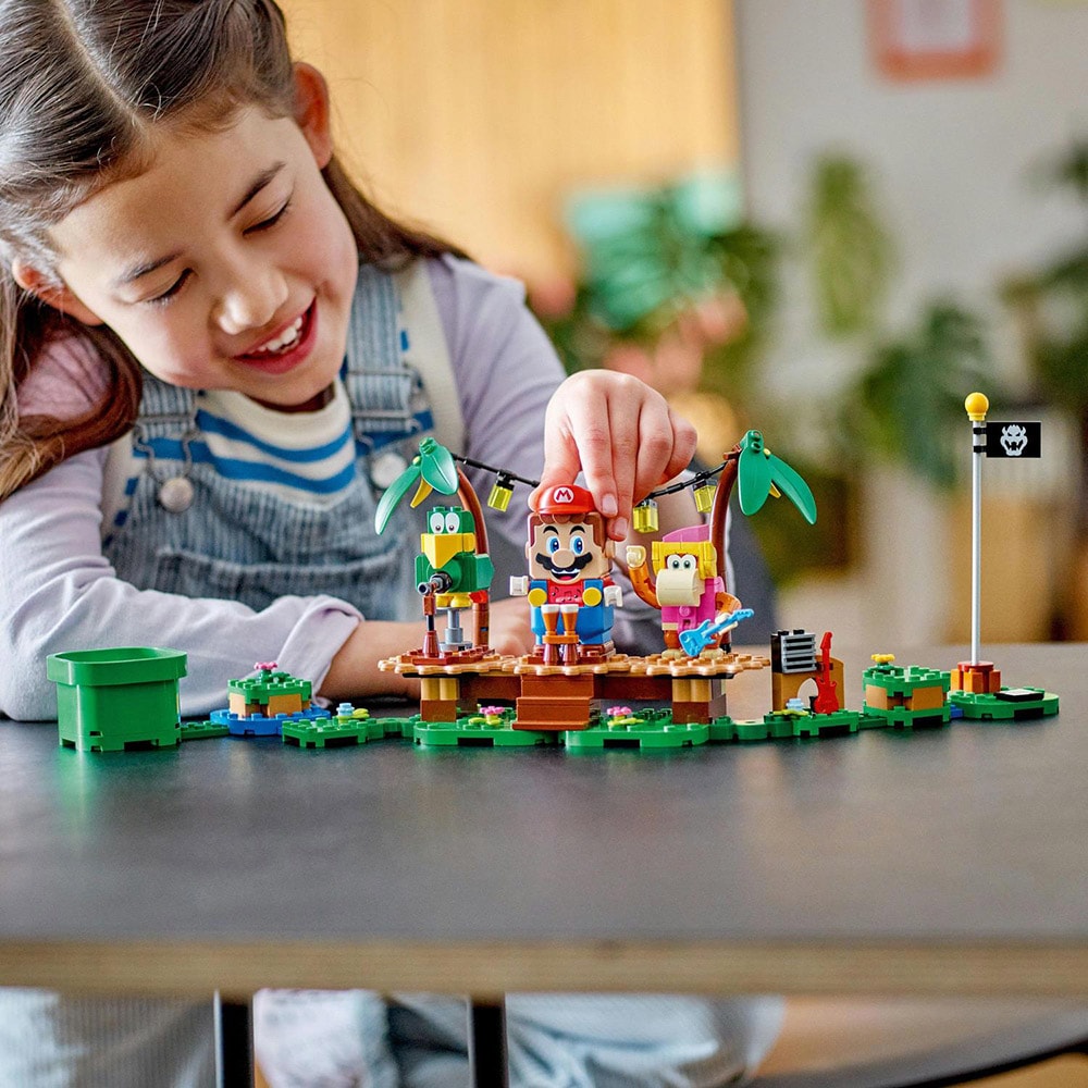 LEGO Super Mario: Concertul lui Dixie jungla - Set de extindere 71421, 7 ani+, 174 piese