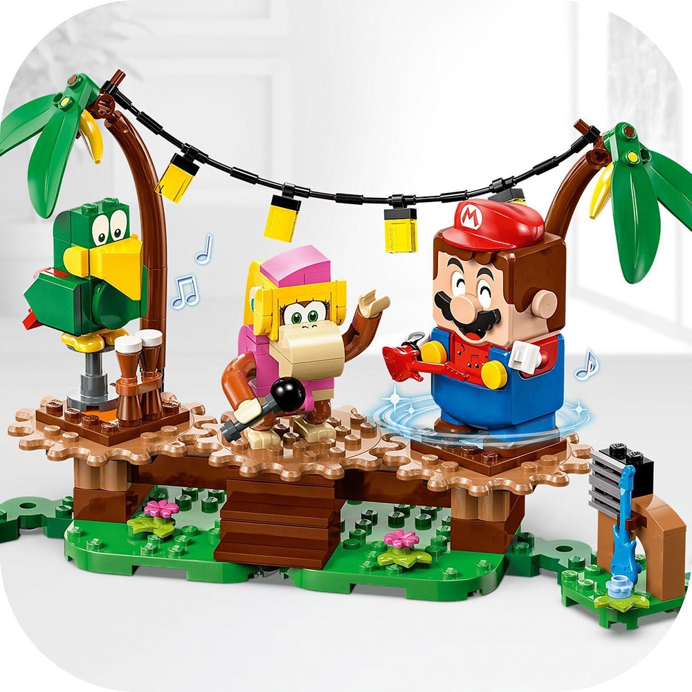 LEGO Super Mario: Concertul lui Dixie jungla - Set de extindere 71421, 7 ani+, 174 piese