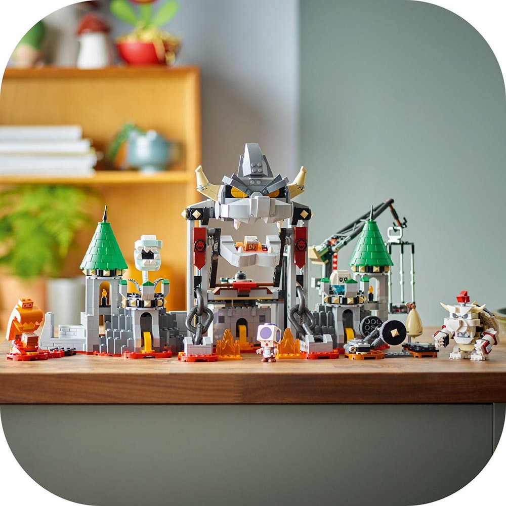 LEGO Super Mario: Batalia lui Dry Bowser - Set de extindere 71423, 8 ani+, 1321 piese