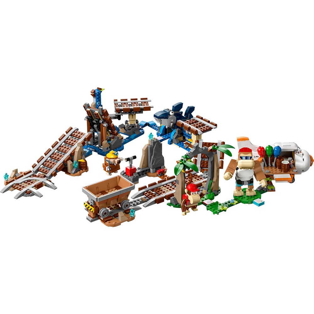 LEGO Super Mario: Plimbarea cu vagonetul - Set de extindere 71425, 8 ani+, 1157 piese