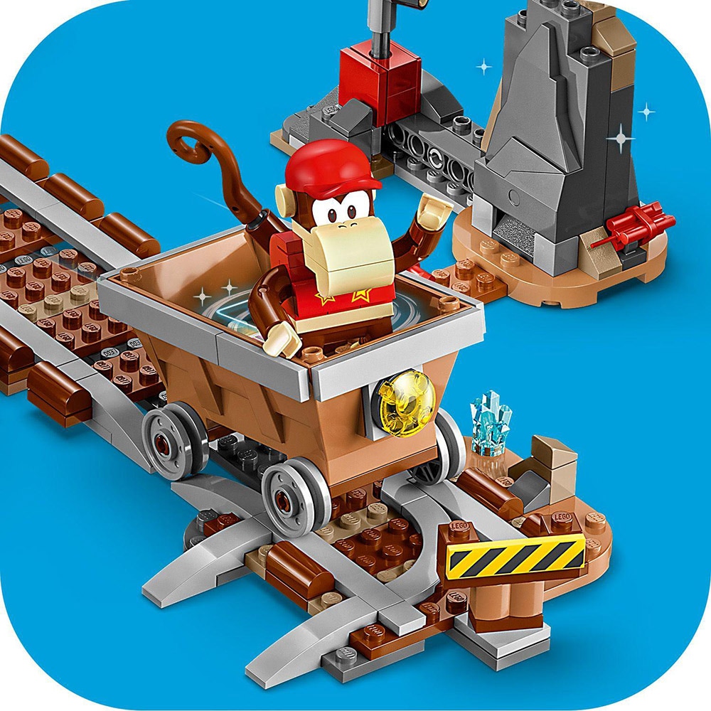 LEGO Super Mario: Plimbarea cu vagonetul - Set de extindere 71425, 8 ani+, 1157 piese