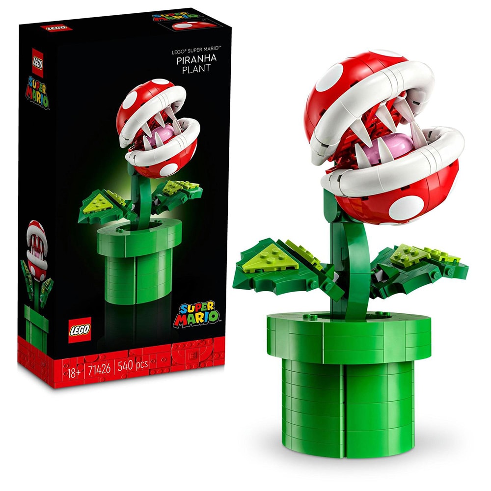 LEGO Super Mario: Planta Piranha 71426, 18 ani+, 101 piese