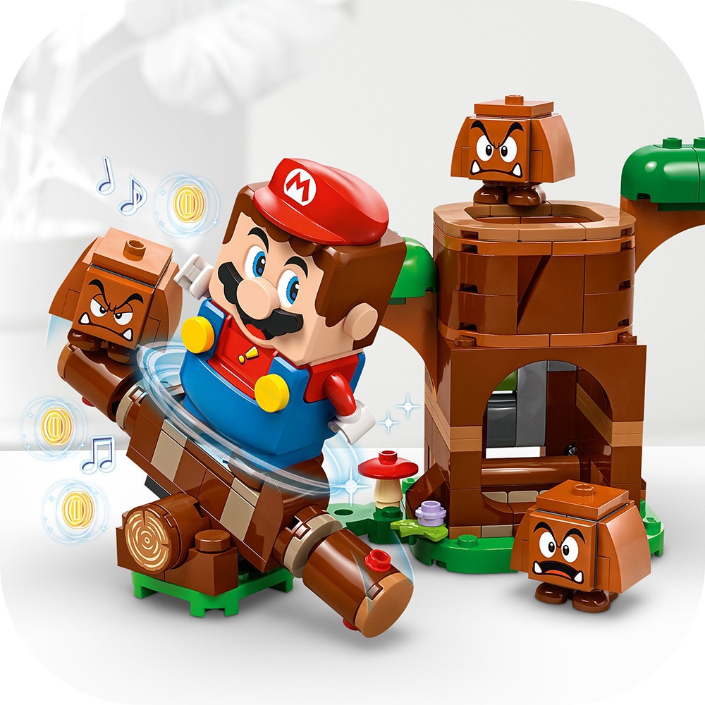 LEGO Super Mario: Teren de joaca pentru Goomba 71433, 7 ani+, 173 piese