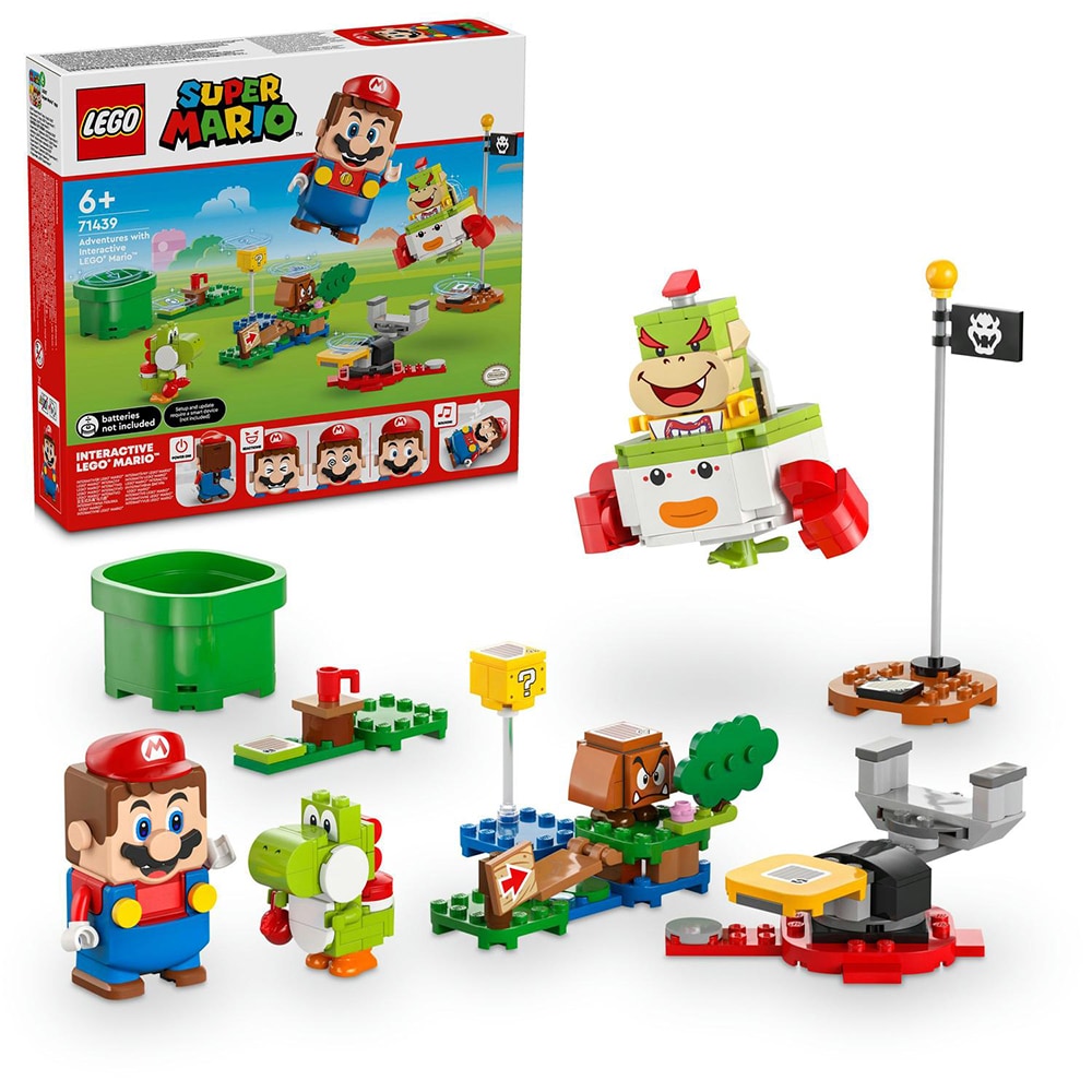LEGO Super Mario: Aventuri cu LEGO Mario interactiv 71439, 6 ani+, 218 piese