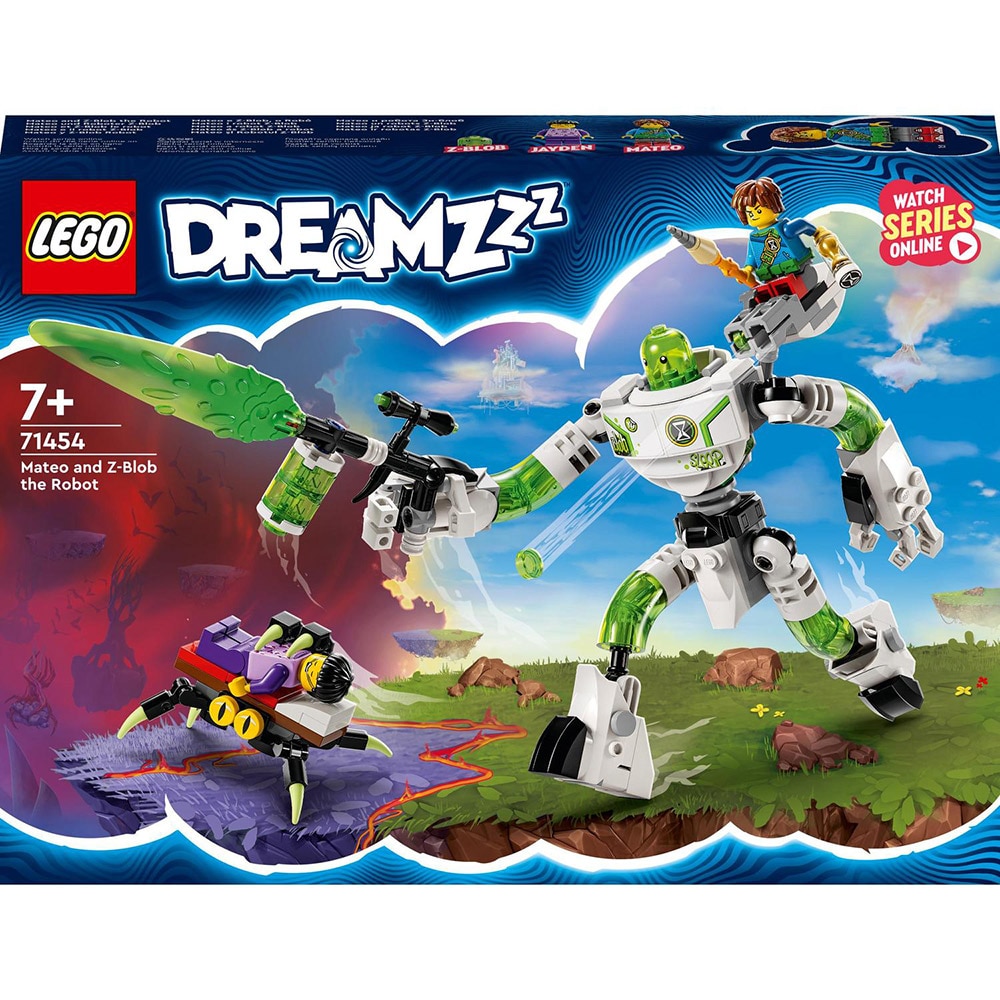 LEGO DREAMZzz: Mateo si Robotul Z-Blob 71454, 7 ani+, 237 piese