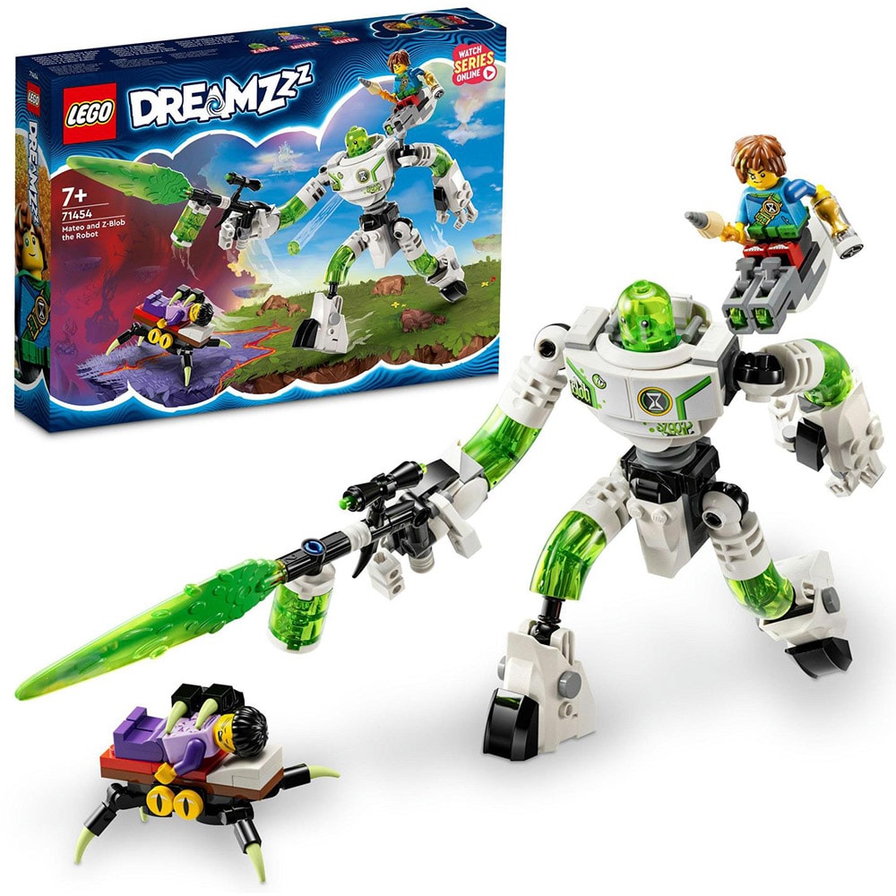 LEGO DREAMZzz: Mateo si Robotul Z-Blob 71454, 7 ani+, 237 piese