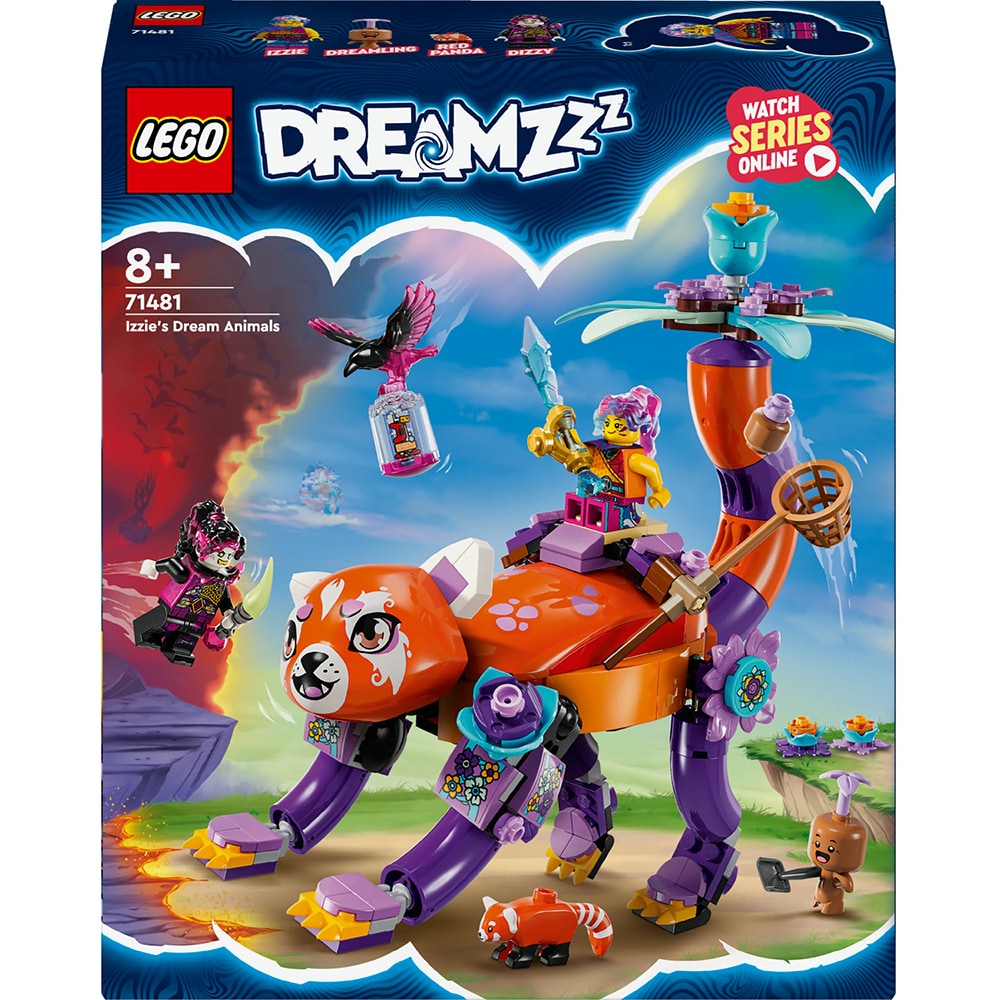 LEGO DREAMZzz: Animalele din vis ale lui Izzie 71481, 8 ani+, 328 piese