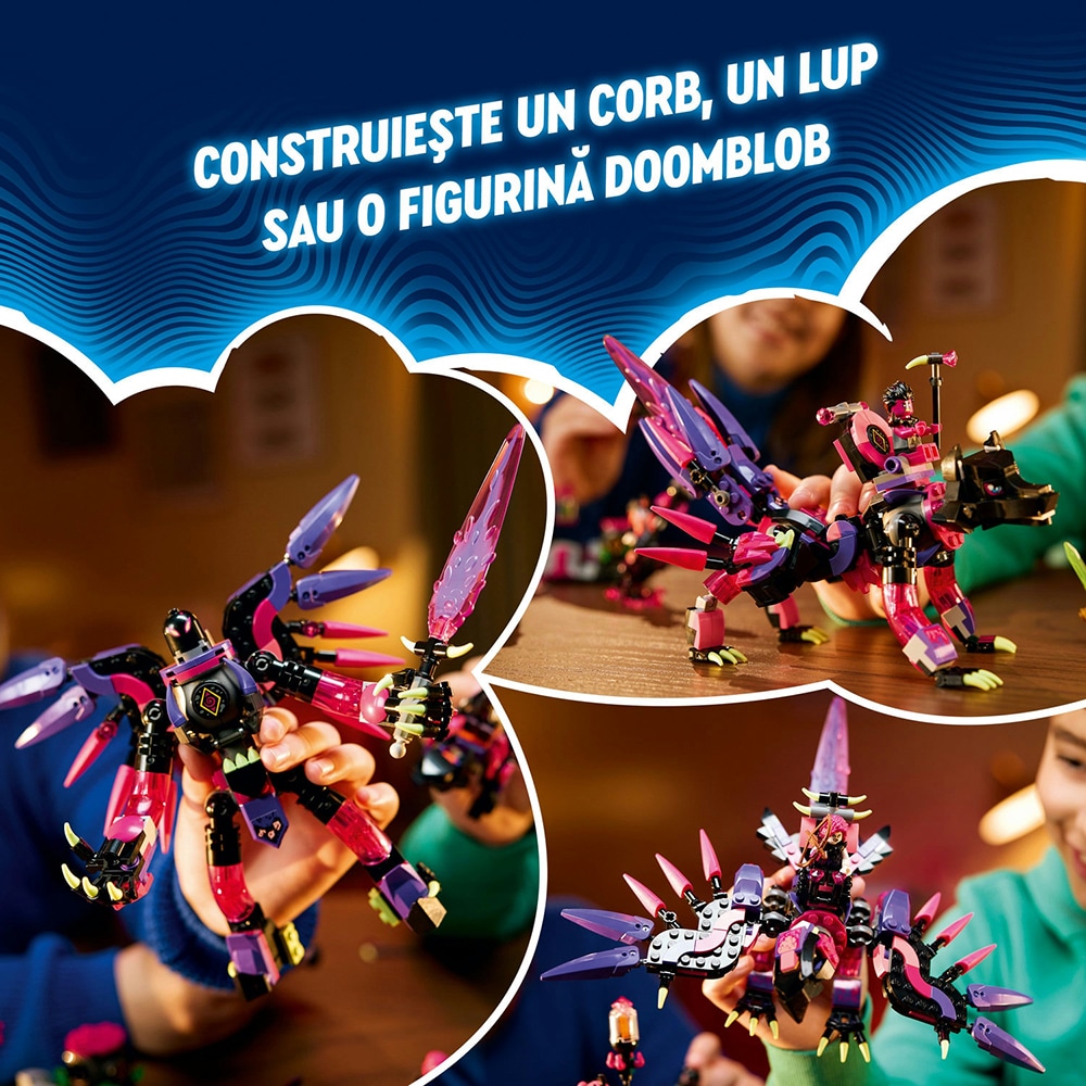 LEGO DREAMZzz: Creaturile de cosmar ale vrajitoarei din Never 71483, 9 ani+, 457 piese
