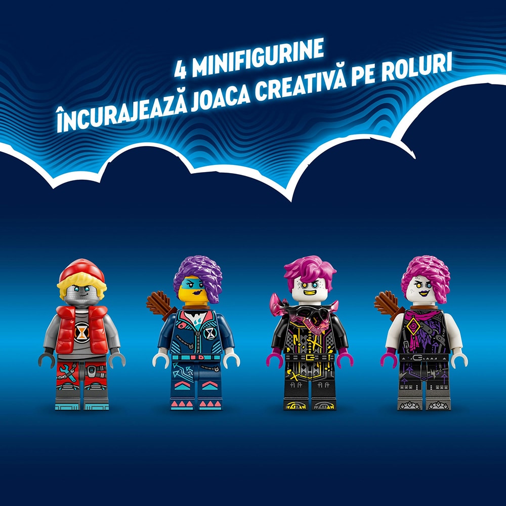 LEGO DREAMZzz: Dinozaurul robot C-Rex al lui Cooper 71484, 9 ani+, 917 piese