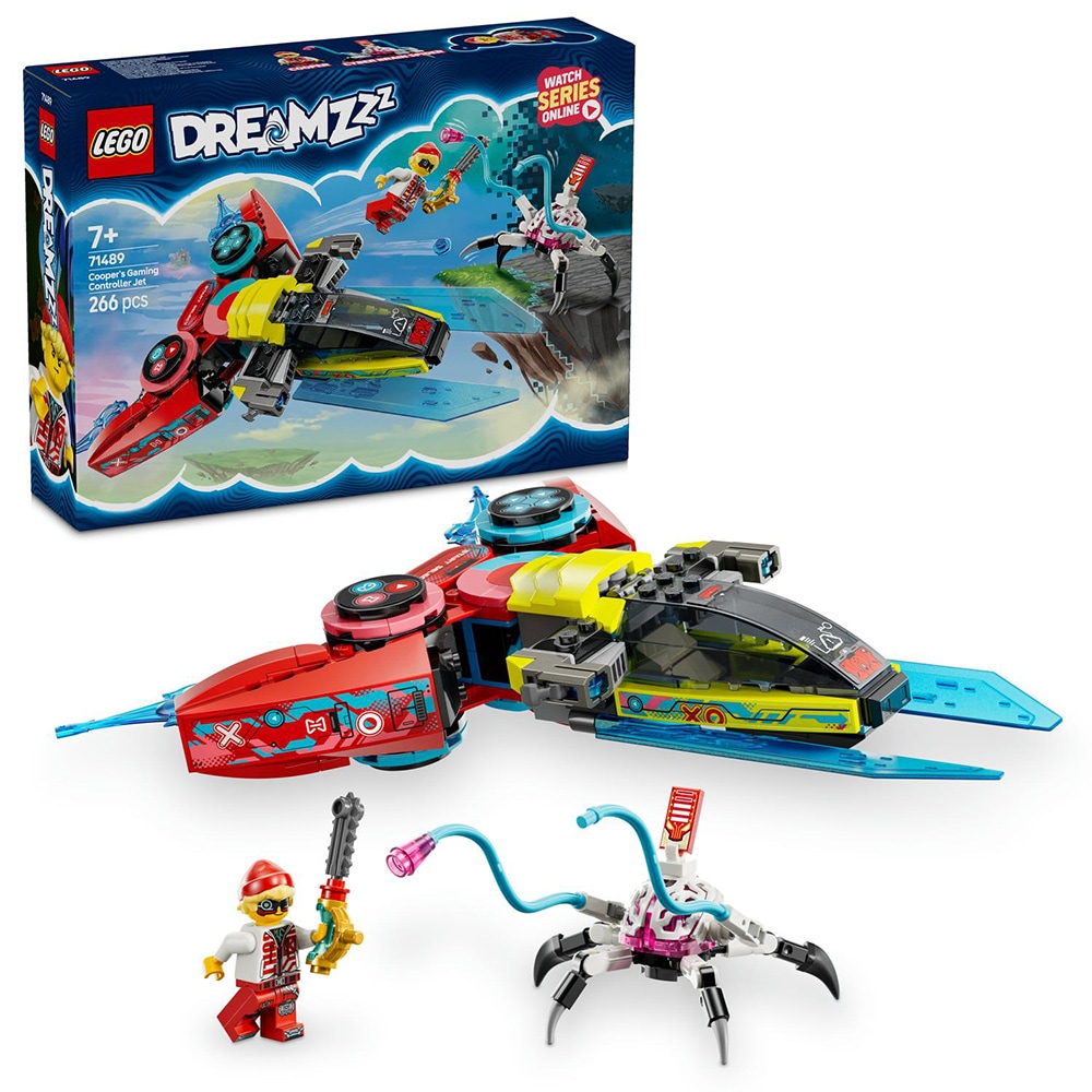 LEGO DREAMZzz: Controlerul-avion cu reactie al lui Cooper 71489, 7 ani+, 266 piese
