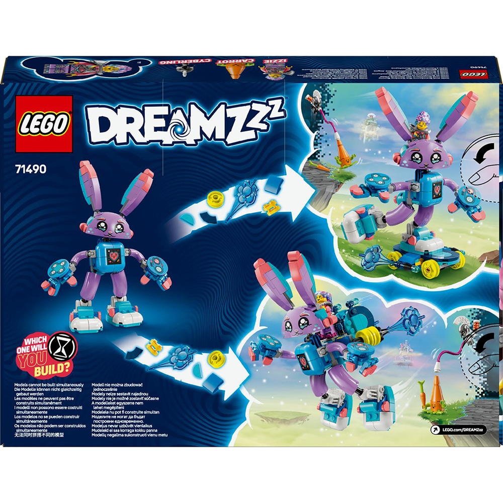 LEGO DREAMZzz: Izzie si iepurasul de gaming Bunchurro 71490, 7 ani+, 252 piese