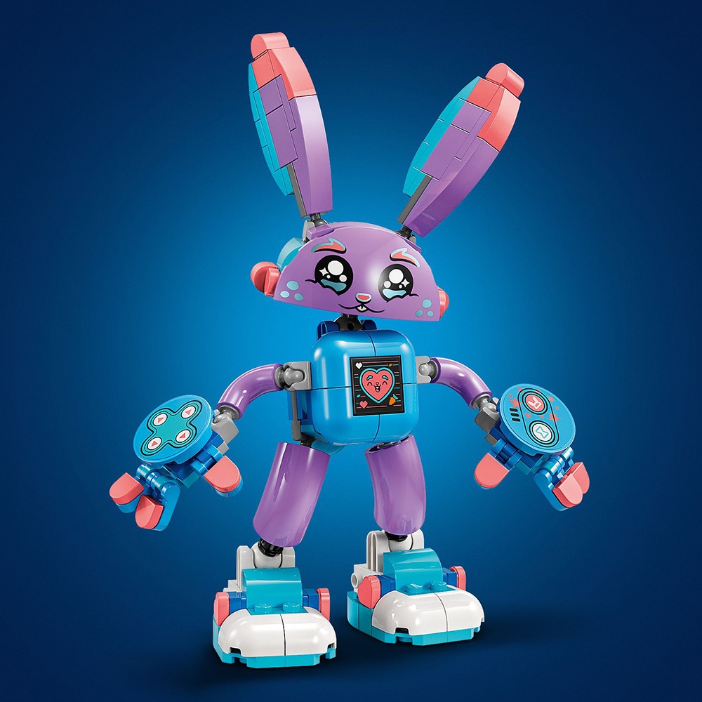 LEGO DREAMZzz: Izzie si iepurasul de gaming Bunchurro 71490, 7 ani+, 252 piese