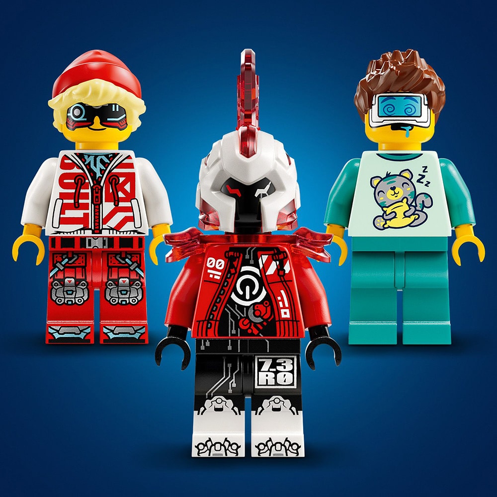 LEGO DREAMZzz: Robotul tigru al lui Cooper si masina hot rod a lui Zero 71497, 9 ani+, 1006 piese