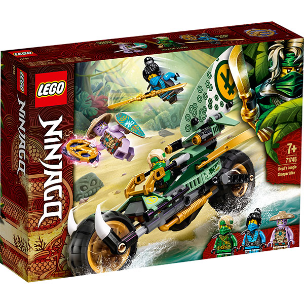 LEGO Ninjago: Motocicleta chopper a lui Lloyd 71745, 7 ani+, 183 piese