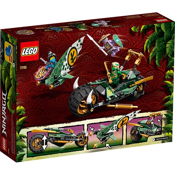 LEGO Ninjago: Motocicleta chopper a lui Lloyd 71745, 7 ani+, 183 piese