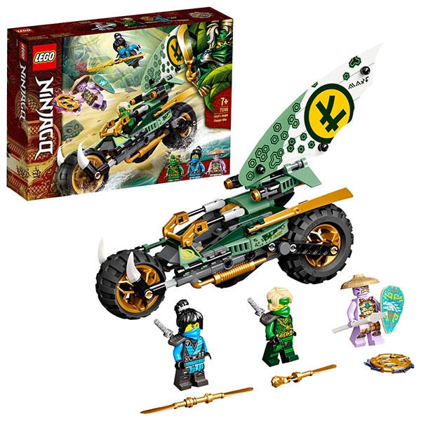 LEGO Ninjago: Motocicleta chopper a lui Lloyd 71745, 7 ani+, 183 piese