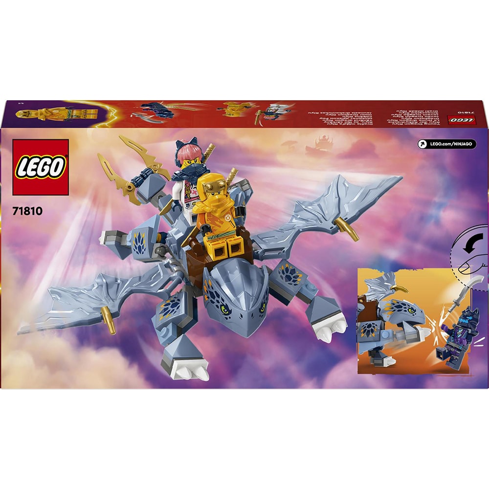 LEGO Ninjago: Tanarul dragon Riyu 71810, 6 ani+, 132 piese