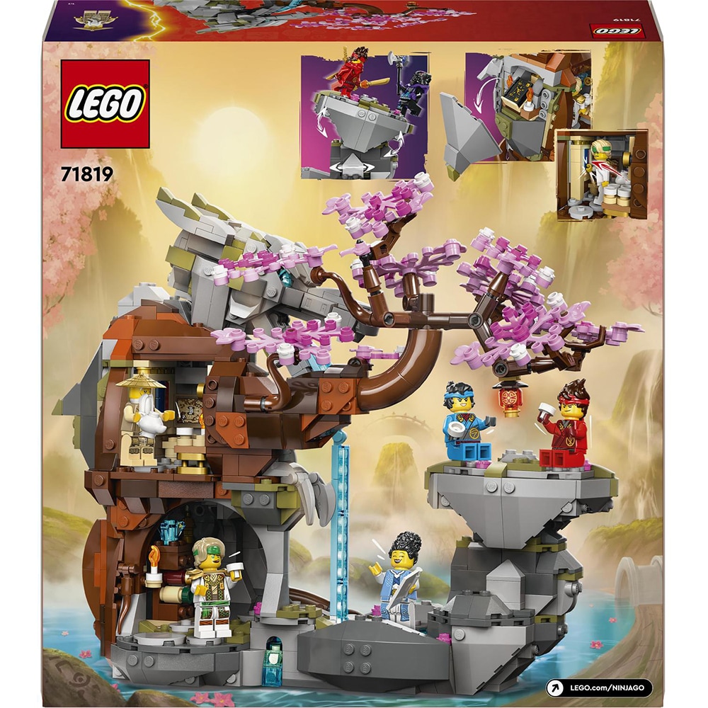LEGO Ninjago: Altarul-dragon de piatra 71819, 13 ani+, 1212 piese