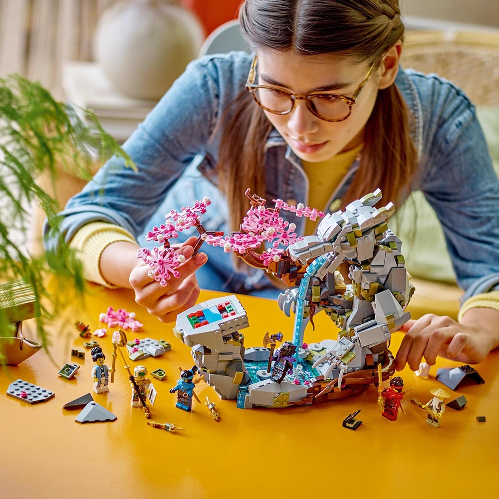 LEGO Ninjago: Altarul-dragon de piatra 71819, 13 ani+, 1212 piese