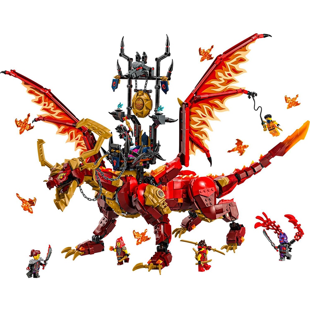 LEGO Ninjago: Dragonul-sursa al miscarii 71822, 12 ani+, 1716 piese