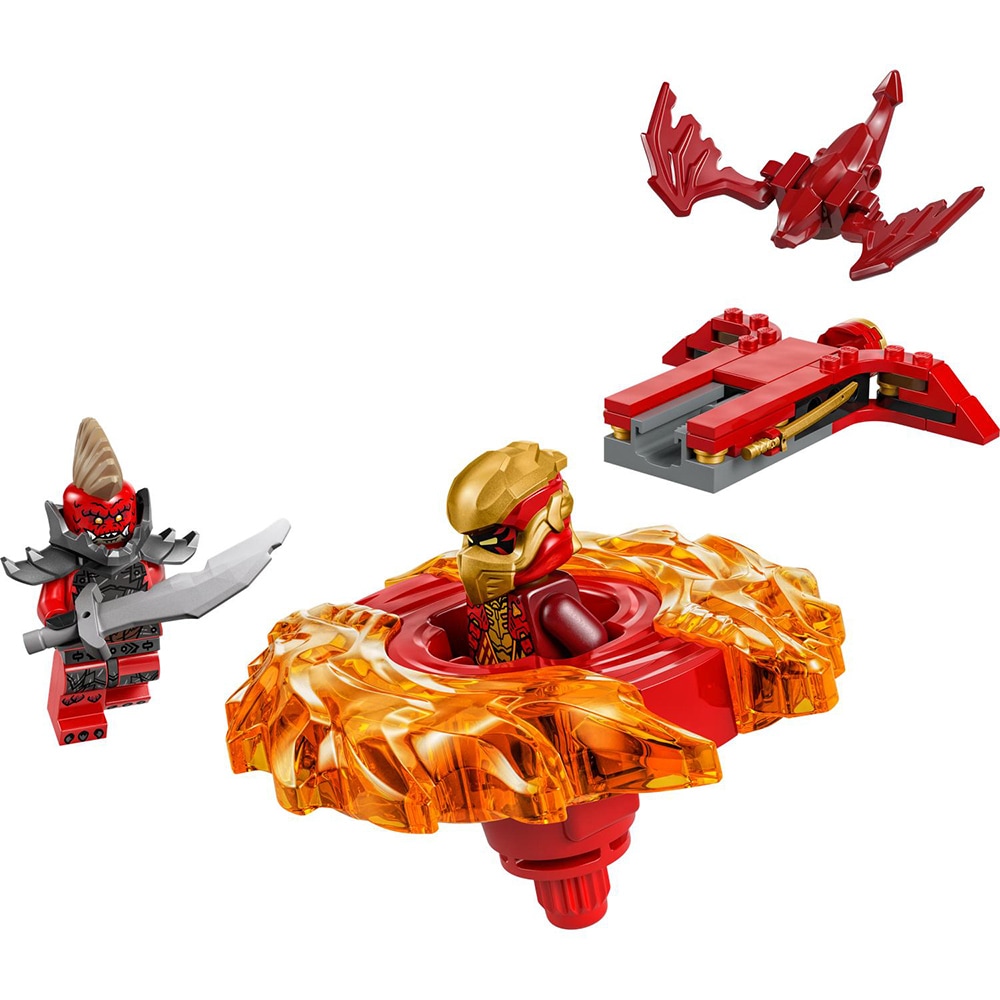 LEGO Ninjago: Dragonul Spinjitzu rotitor al lui Kai 71823, 6 ani+, 54 piese