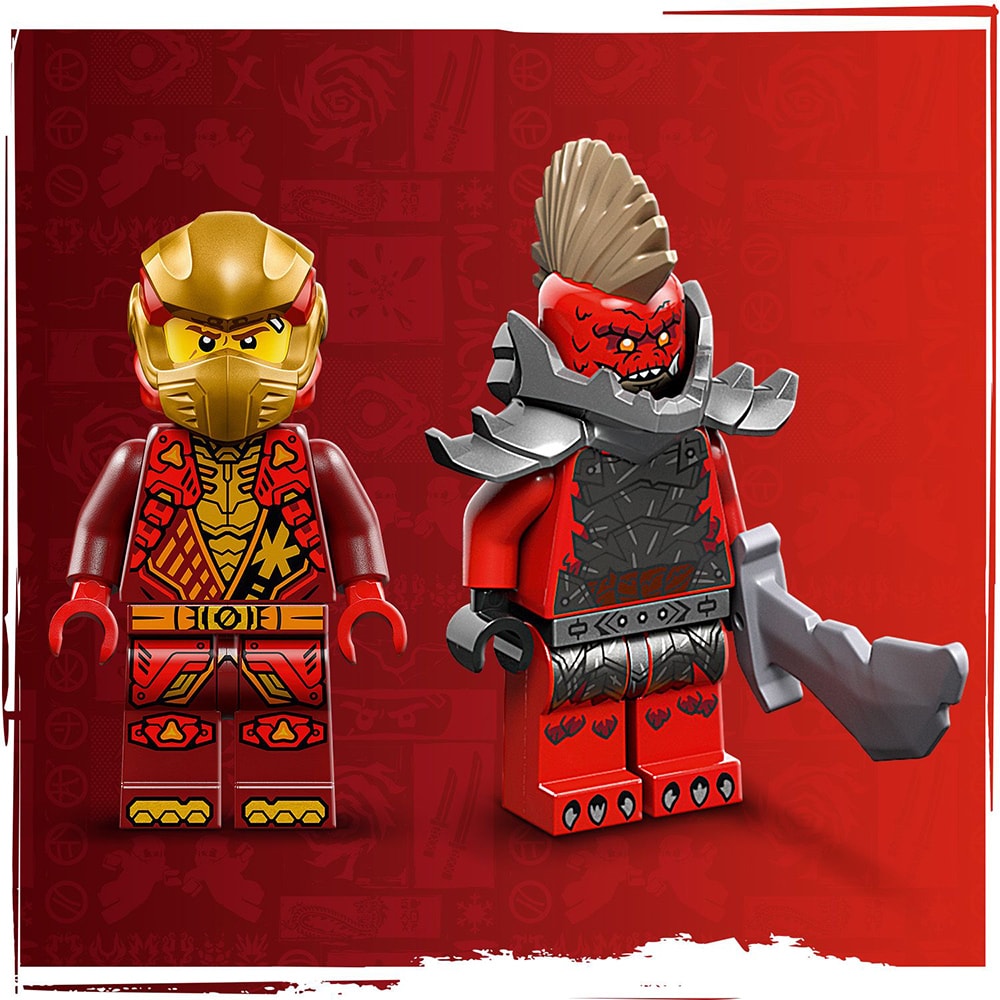 LEGO Ninjago: Dragonul Spinjitzu rotitor al lui Kai 71823, 6 ani+, 54 piese