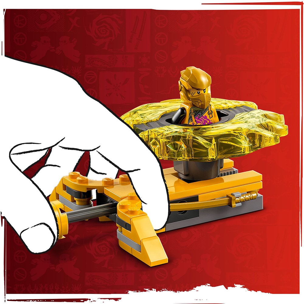 LEGO Ninjago: Pachet de lupta cu dragoni Spinjitzu 71826, 6 ani+, 186 piese