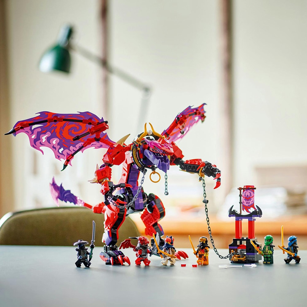 LEGO Ninjago: Dragonul haosului Thunderfang 71832, 8 ani+, 668 piese