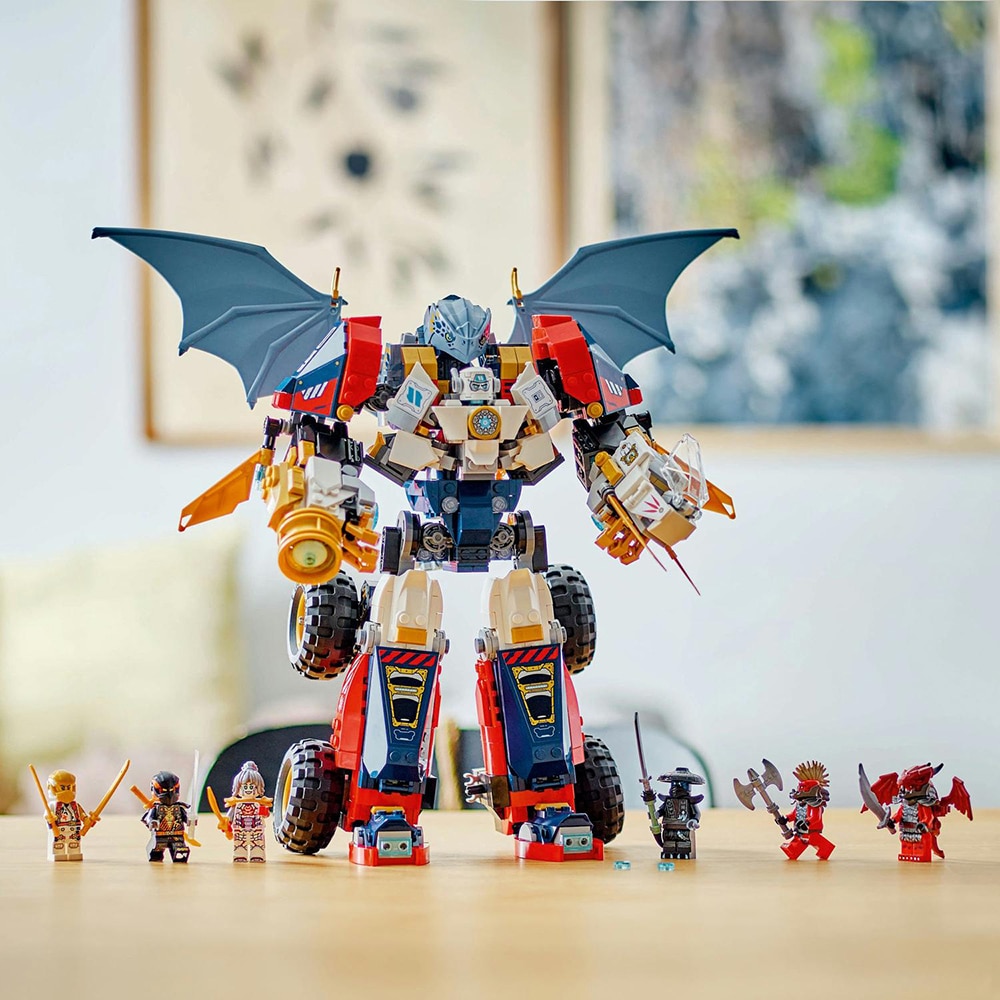 LEGO Ninjago: Ultrarobotul combinat al lui Zane 71834, 9 ani+, 1187 piese