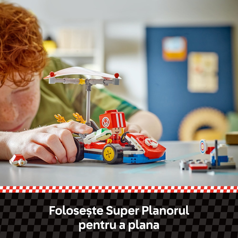 LEGO Super Mario: Mario Kart  Standard Kart 72032, 7 ani+, 174 piese
