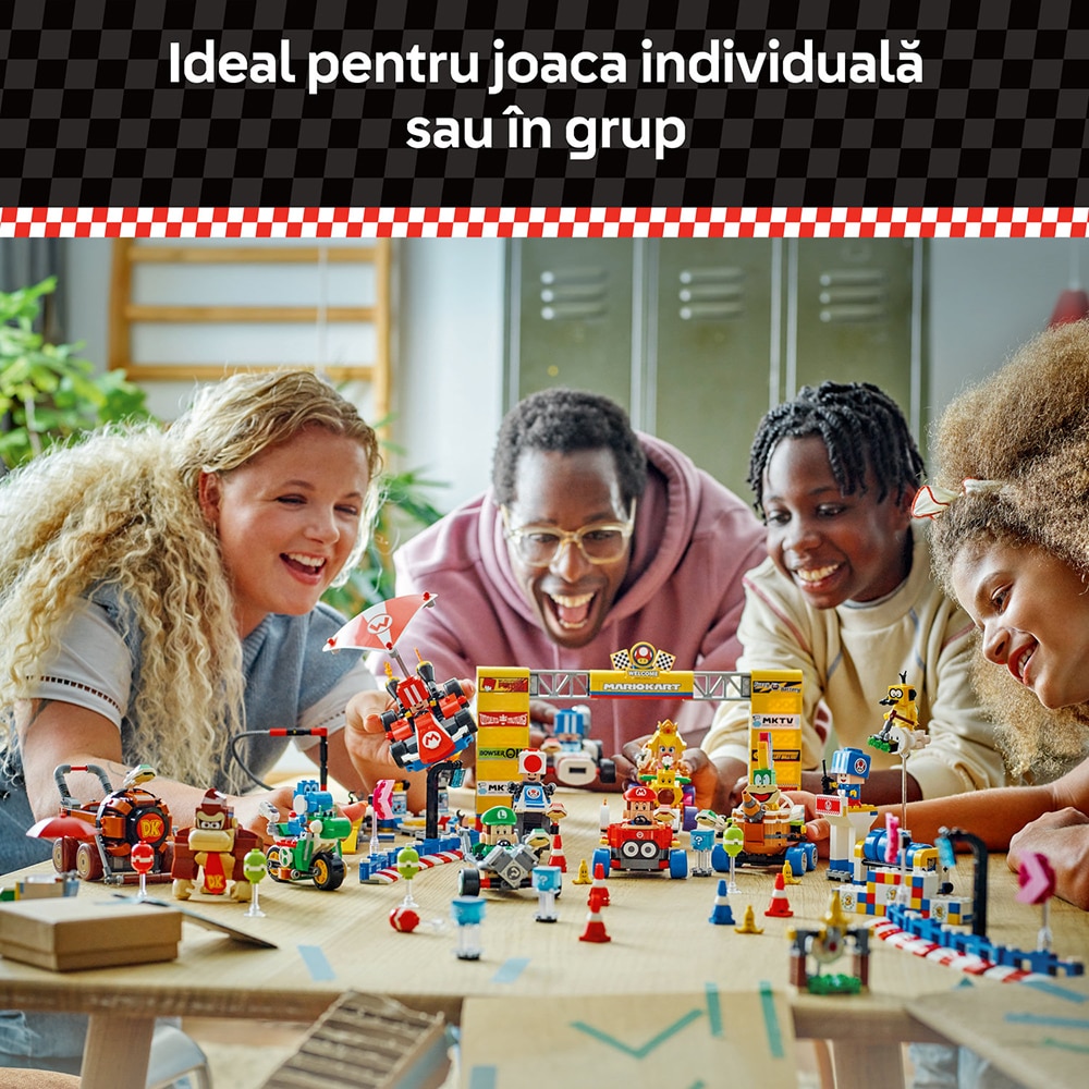 LEGO Super Mario: Mario Kart  Standard Kart 72032, 7 ani+, 174 piese
