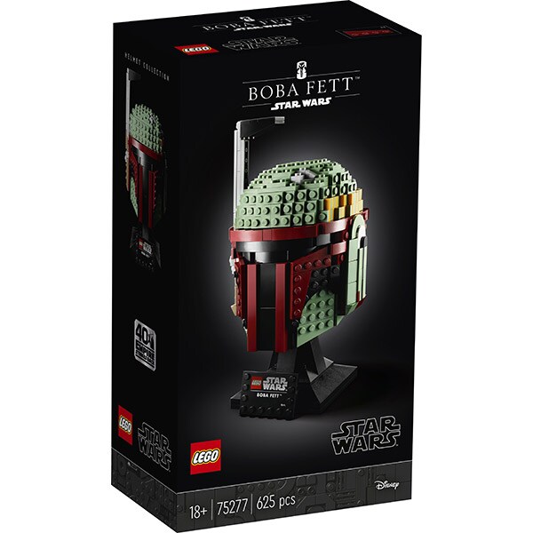 LEGO Star Wars: Casca lui Boba Fett 75277, 18 ani+, 625 piese