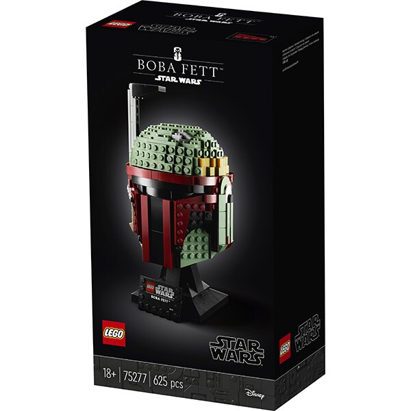 LEGO Star Wars: Casca lui Boba Fett 75277, 18 ani+, 625 piese