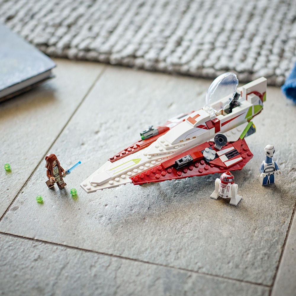 LEGO Star Wars: Jedi Starfighter-ul lui Obi-Wan Kenobi 75333, 7 ani+, 282 piese
