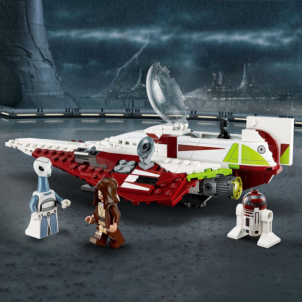 LEGO Star Wars: Jedi Starfighter-ul lui Obi-Wan Kenobi 75333, 7 ani+, 282 piese