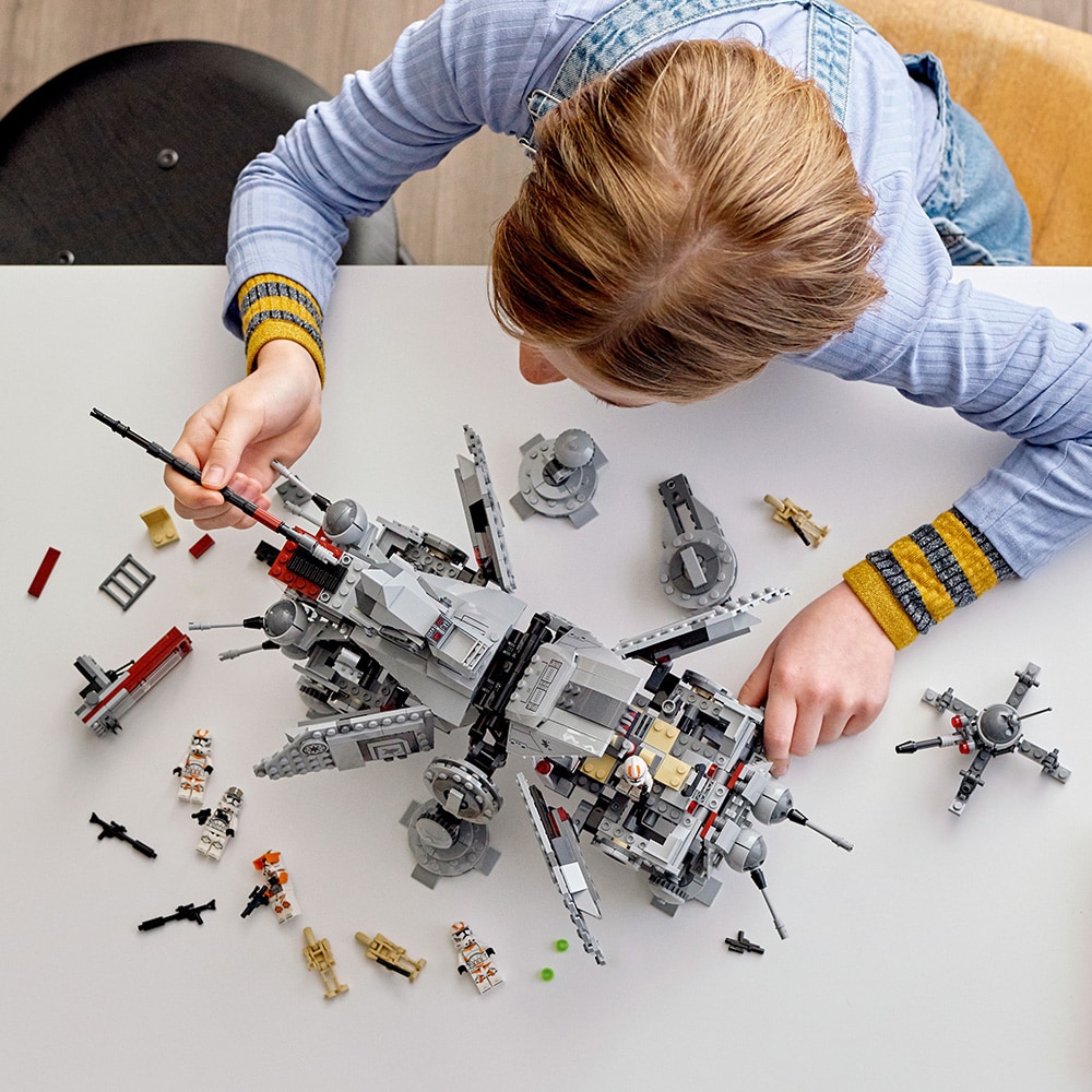 LEGO Star Wars: AT-TE Walker 75337, 9 ani+, 1082 piese