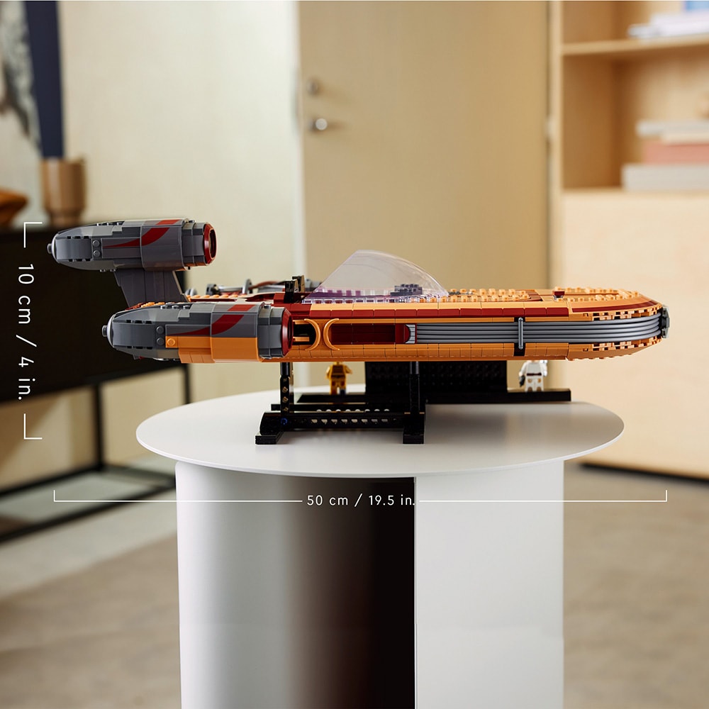 LEGO Star Wars: Landspeeder al lui Luke Skywalker 75341, 18 ani+, 1890 piese