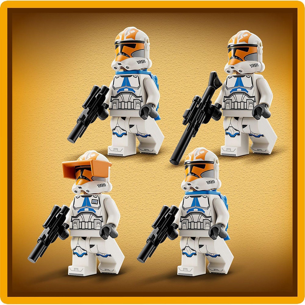 LEGO Star Wars: TM Pachet de lupta Clone Trooper al lui Ahsoka din Compania 332 75359, 6 ani+, 108 piese