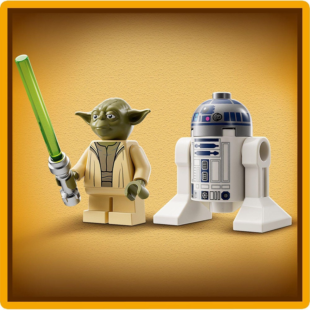 LEGO Star Wars: Jedi Starfighter TM al lui Yoda 75360, 8 ani+, 253 piese