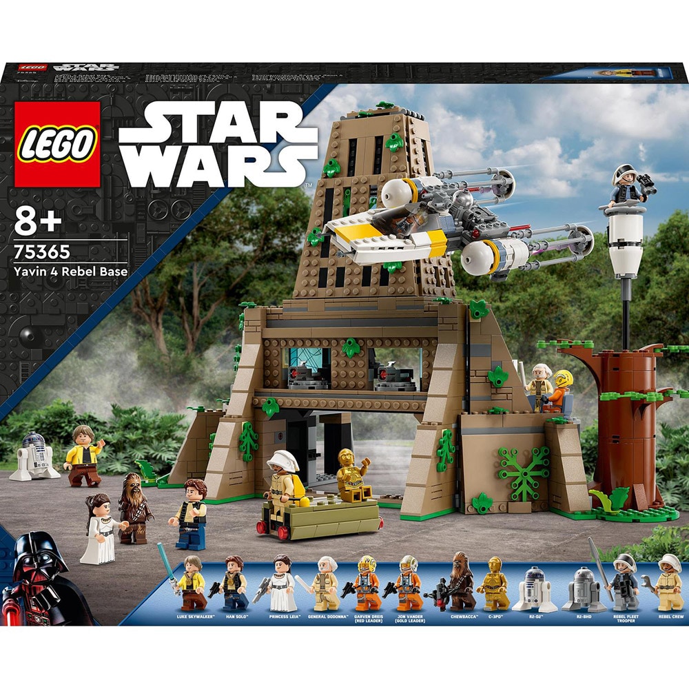 LEGO Star Wars: TM Baza rebela de pe Yavin 4 75365, 8 ani+, 1066 piese
