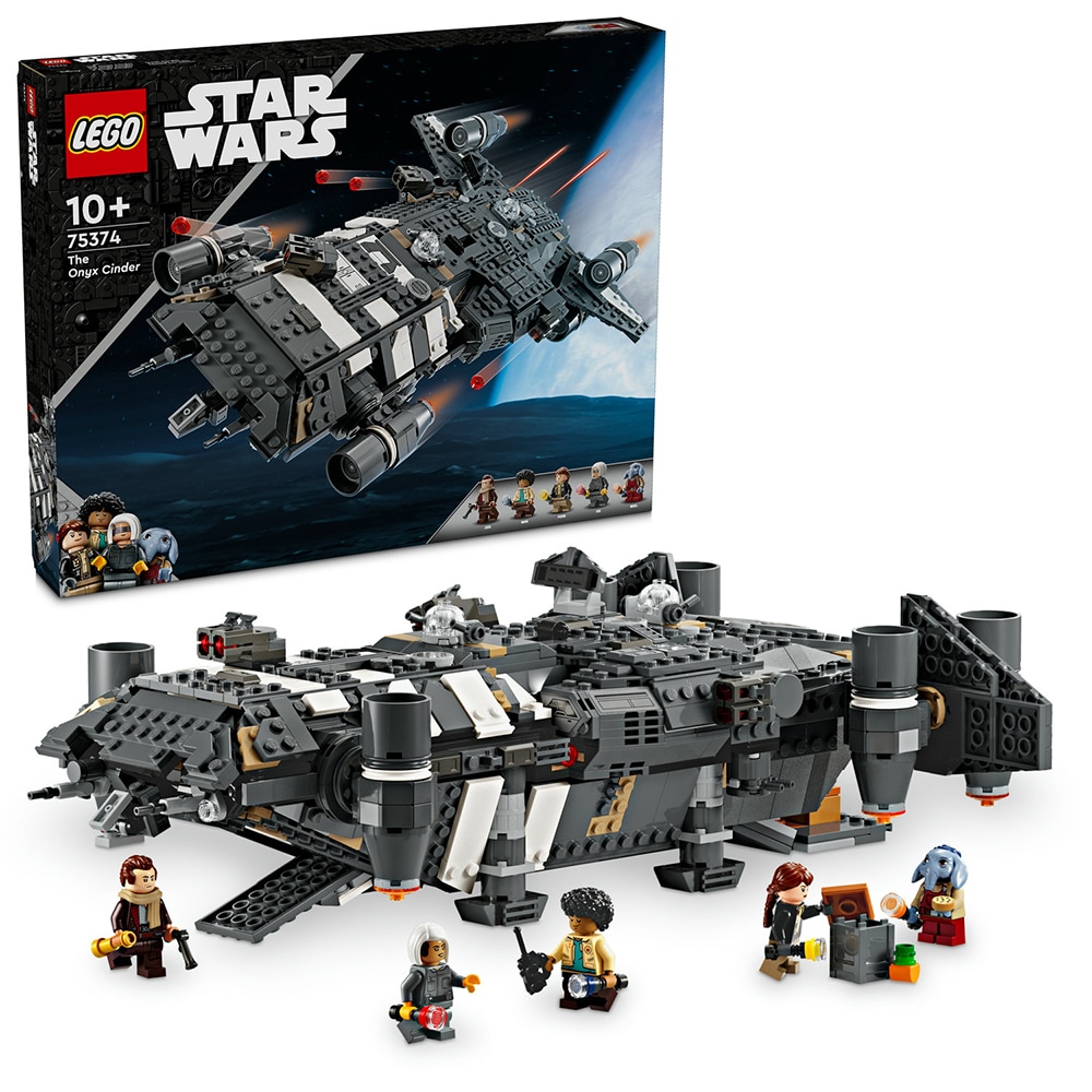 LEGO Star Wars: Onyx Cinder 75374, 10 ani+, 1325 piese