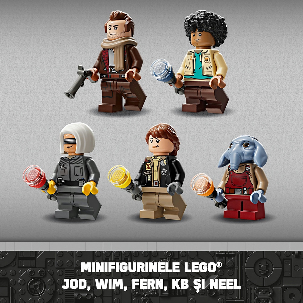 LEGO Star Wars: Onyx Cinder 75374, 10 ani+, 1325 piese