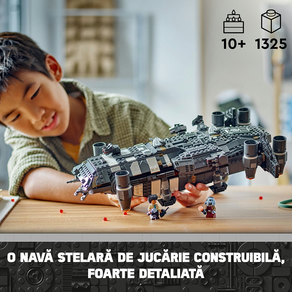 LEGO Star Wars: Onyx Cinder 75374, 10 ani+, 1325 piese