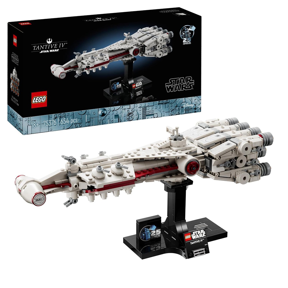 LEGO Star Wars: Tantive IV 75376, 18 ani+, 654 piese