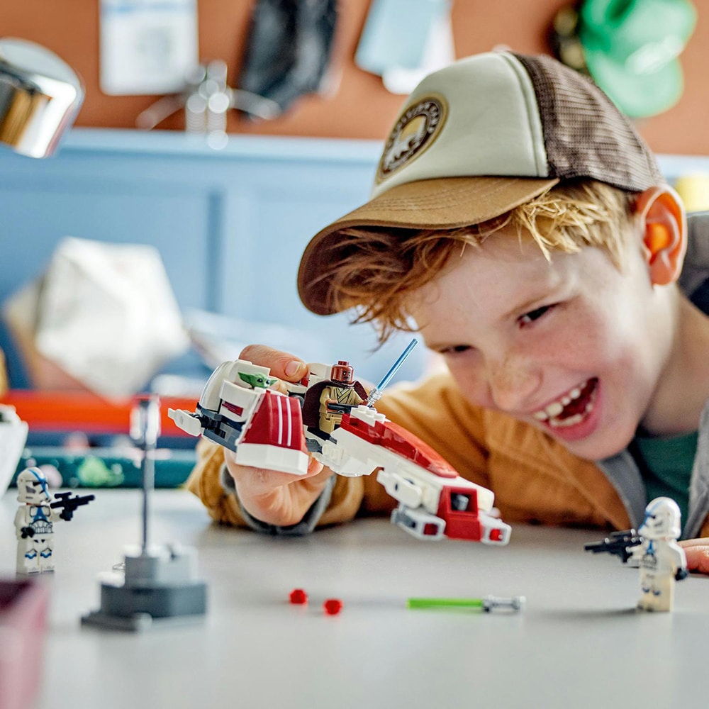 LEGO Star Wars: Evadare pe motocicleta de viteza BARC 75378, 8 ani+, 221 piese